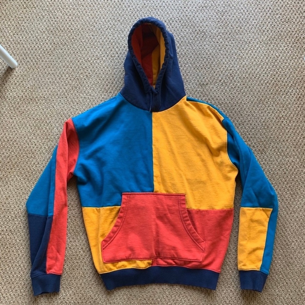 Urban outfitters patchwork hoodie
